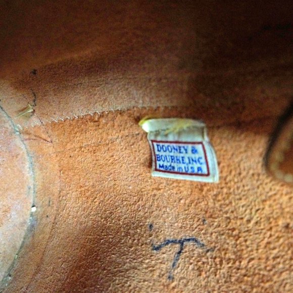 Dooney & Bourke Shoulder Bag Satchel, All Weather Leather, Tan - Picture 11 of 11